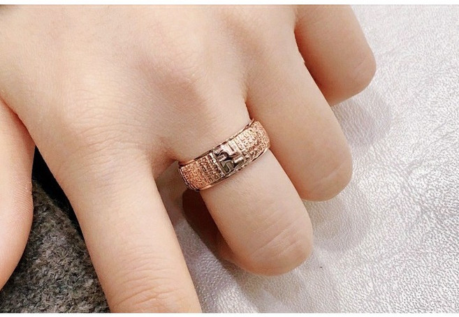 14k 18k 광명진언 회전 불자불교반지