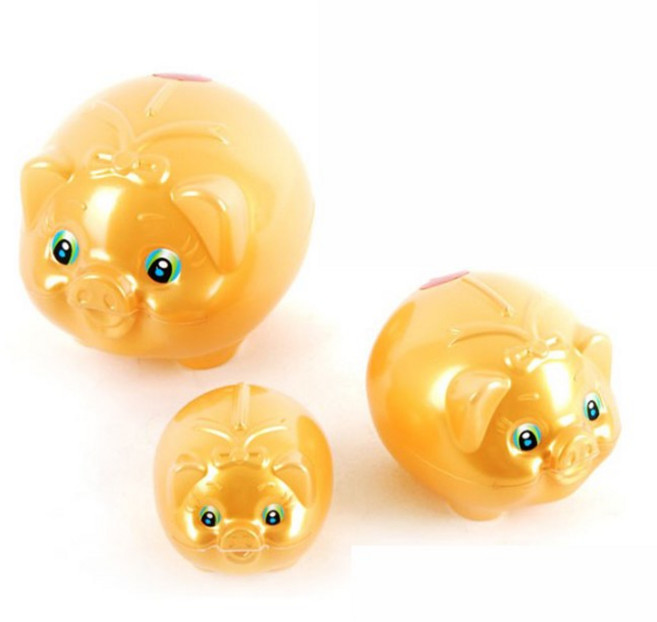 ALS 황금 돼지저금통 특대 (1504) / 인테리어 동전저금통