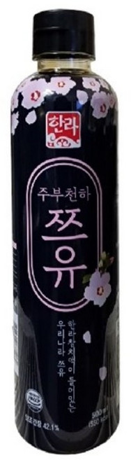 한라 주부천하 쯔유, 500ml, 8개
