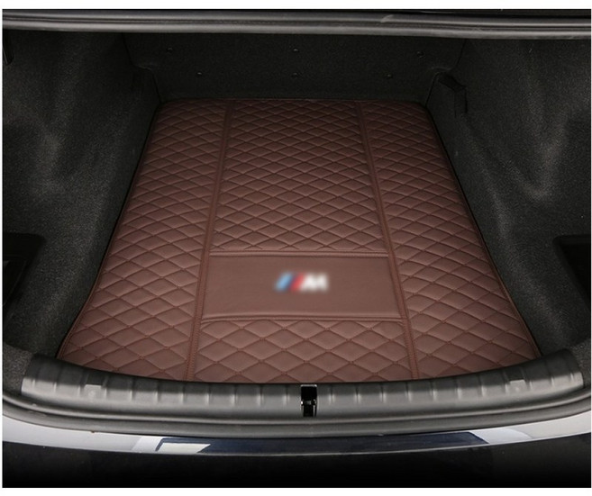 BMW 트렁크매트 520 523 530 540 550 m5 i d e 맞춤, 플래 인 메인 쿠션 다이아몬드 모카 컬러