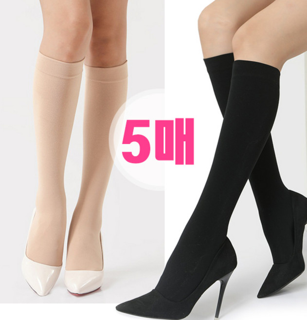 국내생산 고급 두꺼운 기모판타롱스타킹 5족