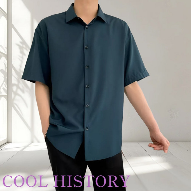 토마토 Cool! Cool!! Cool!!! 루즈핏 반팔 셔츠