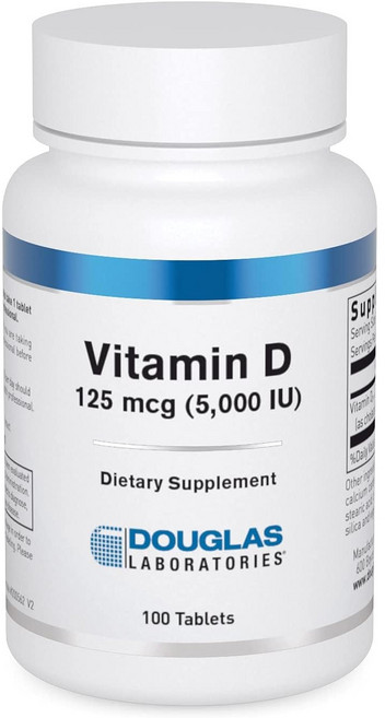더글라스랩스 비타민D 5000IU 타블렛, 1개, 100정