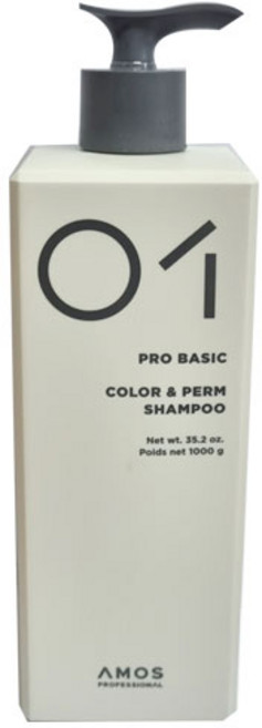 아모스프로페셔널 칼라앤펌 샴푸, 1kg, 1개