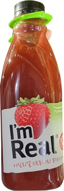 무료배송!! 코스트코 아임 리얼 딸기 주스 700ml X 2 (아이스박스 포장 발송), 2개
