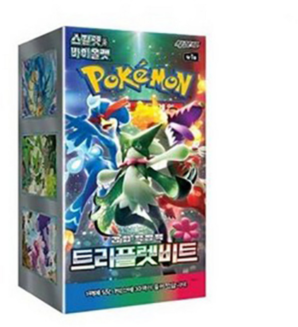 포켓몬카드 스칼렛&바이올렛 강화확장팩 트리플렛비트 1상자 30팩, 1개