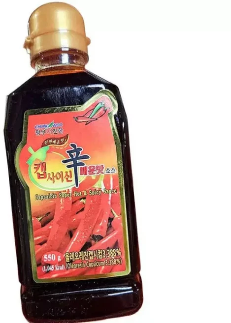 청우 캡사이신 소스 550g 매운소스, 1세트