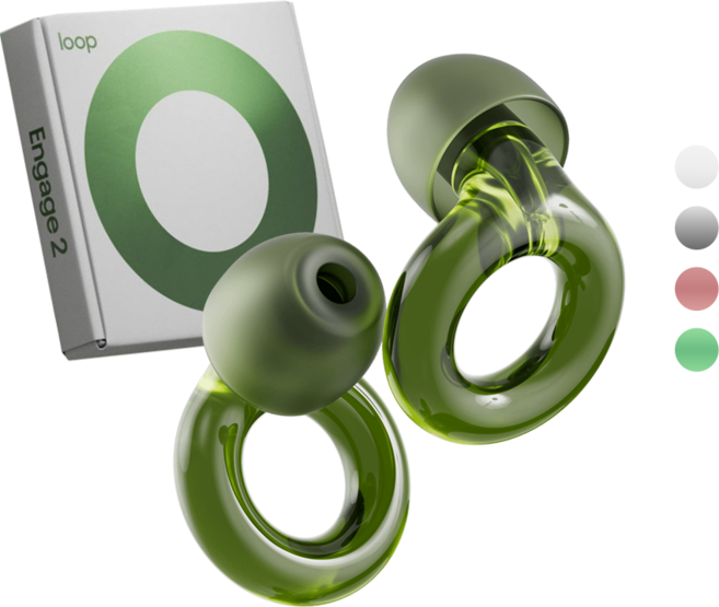 Loop 룹 이어플러그 인게이지 2 층간소음 소음감소 귀마개, 1개, 1개입