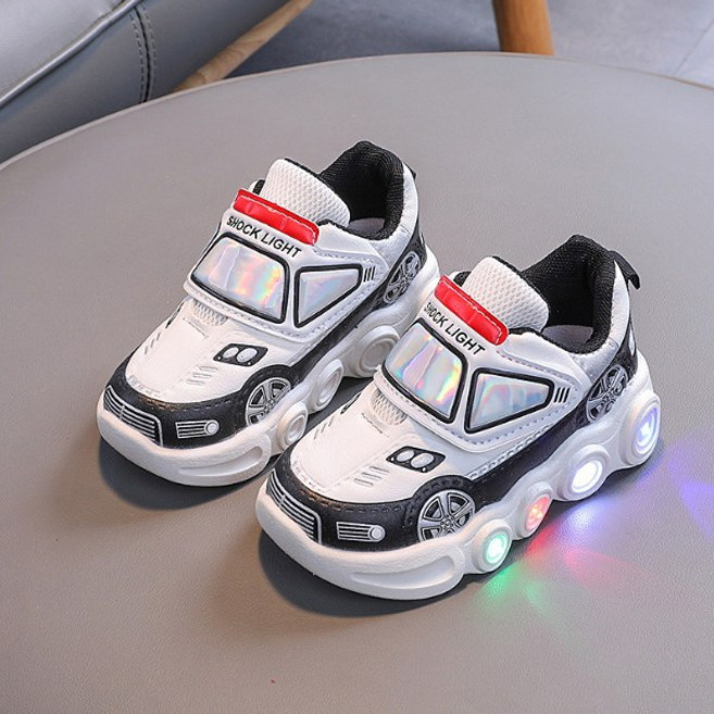 베베마루 아동용 자동차 라이팅 운동화 9468