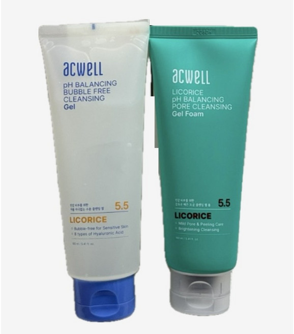 아크웰 클렌징 2종세트 (퍼블프리젤+PH클렌징폼), 1개