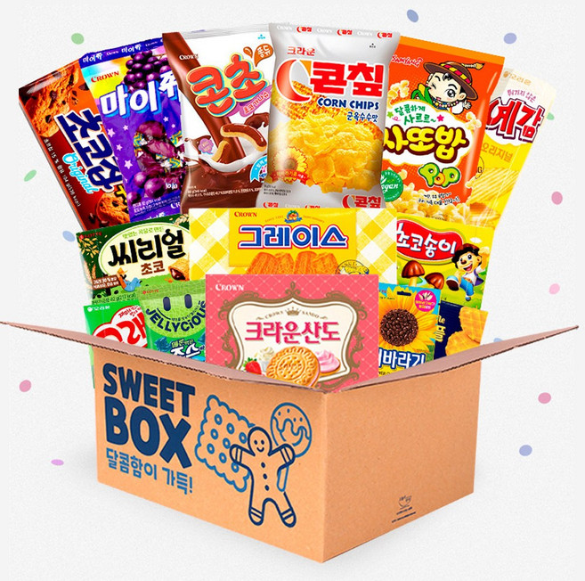 사무실 과자 세트 탕비실 간식 박스 스위트박스 1호, 1개, 단품
