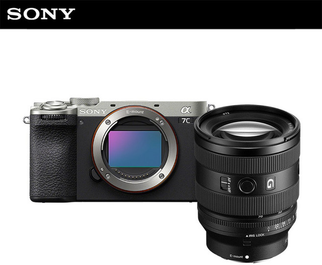 소니 공식대리점 카메라 A7C2 BODY 실버 + SEL2070G 패키지 풀프레임 컴팩트 알파, 단품