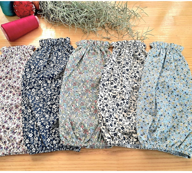 소소한 핸드메이드 작업용 플라워 팔토시 사무용 미술용 롱토시, 5. 안나(아이보리)