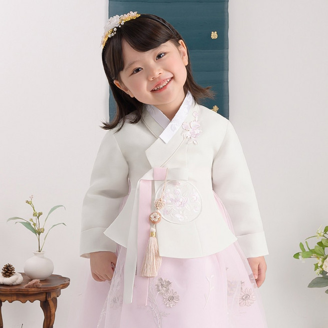 이설한복 30005 수채화 한복 세트