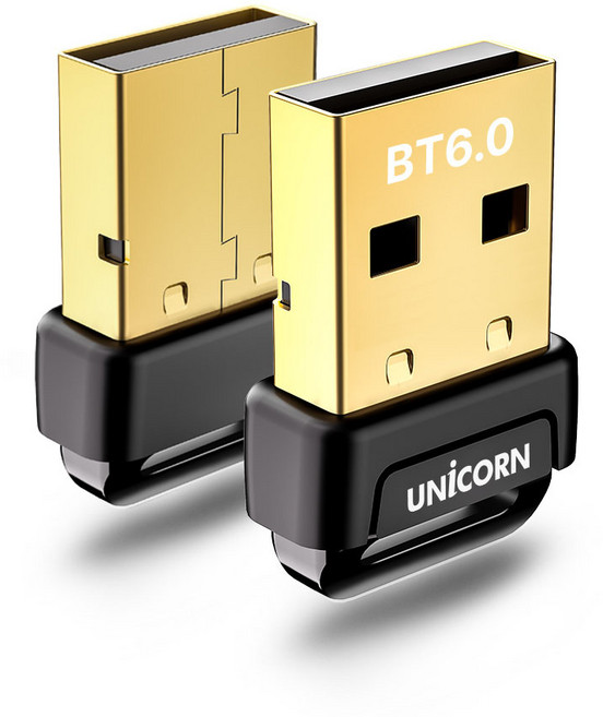 고성능 블루투스 동글이 v6.0 USB 초소형 어댑터 저지연 멀티페어링 무선 송수신기 PC 컴퓨터 게임용 연결