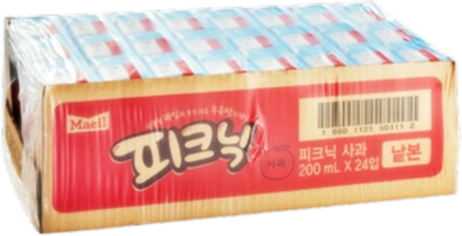 매일유업 피크닉 사과맛, 9개, 200ml