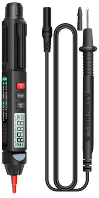 멀티미터 테스터기 ANENG 자동 지능형 센서 펜 테스터 디지털 멀티미터 비접촉 전압계 폴리메트로 6000 카, 02 A3008