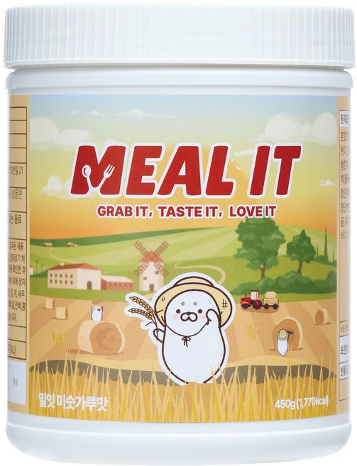 밀잇 단백질 쉐이크 미숫가루맛, 450g, 1개 - 쿠팡