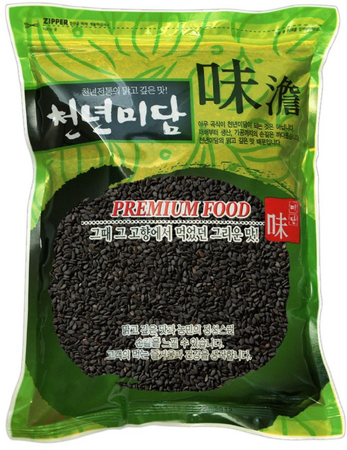 현대농산 수입 검은깨 검정깨 흑임자, 800g, 1개