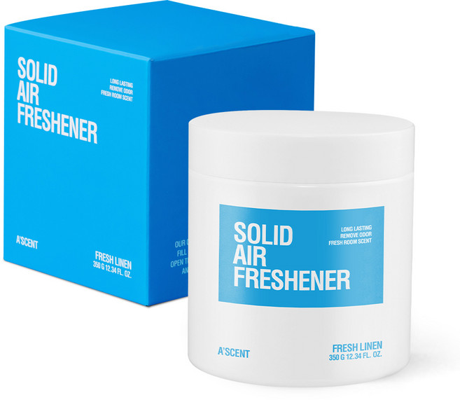 에이센트 실내 고체 탈취제 강력 냄새제거 프레쉬 린넨, 1개, 350g