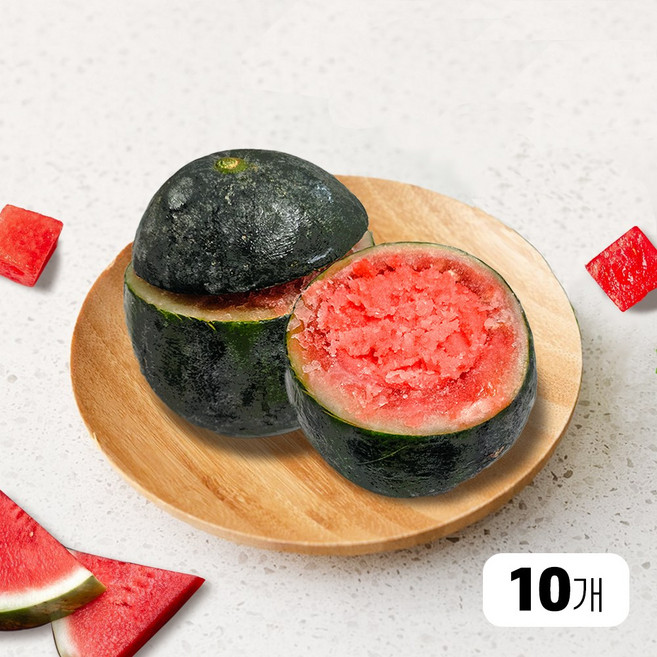 피쉬앤 수박샤베트 10팩세트 업체용 과일안주 대용량드라이 기본포함, 10개, 150g
