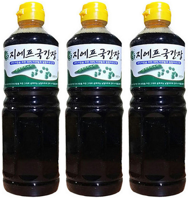 아우첼지에프 지에프 국간장 (900ml), 3개, 900ml
