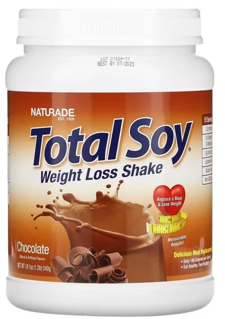 네퓨레이드 Total Soy 체중 셰이크 초콜릿 540g(1.2lbs), 1개, 540g - 쿠팡