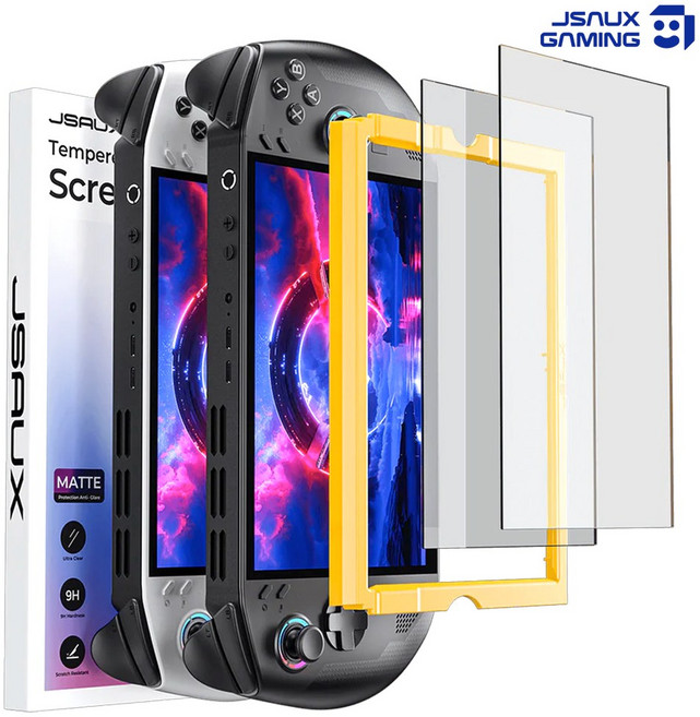 리전고S 액정보호필름 강화유리 JSAUX 저반사 2매세트 가이드포함