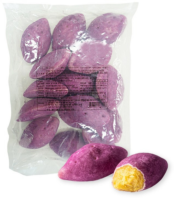 대구식품 리얼 고구마빵 베이커리 카페 대용량 냉동생지, 90g, 45개