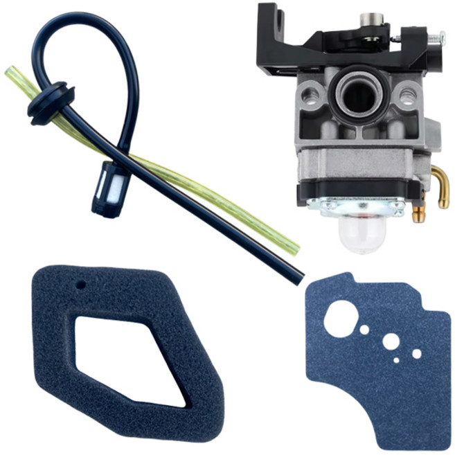 혼다 예초기 GX35 부품 4종 세트 카브레타 연료호스 가스켓 스펀지 포함, 1세트