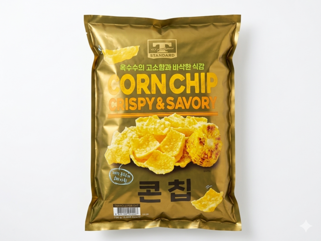 트레이더스 콘칩 730g (이케아 1.2L 지퍼백 1매 증정), 1개