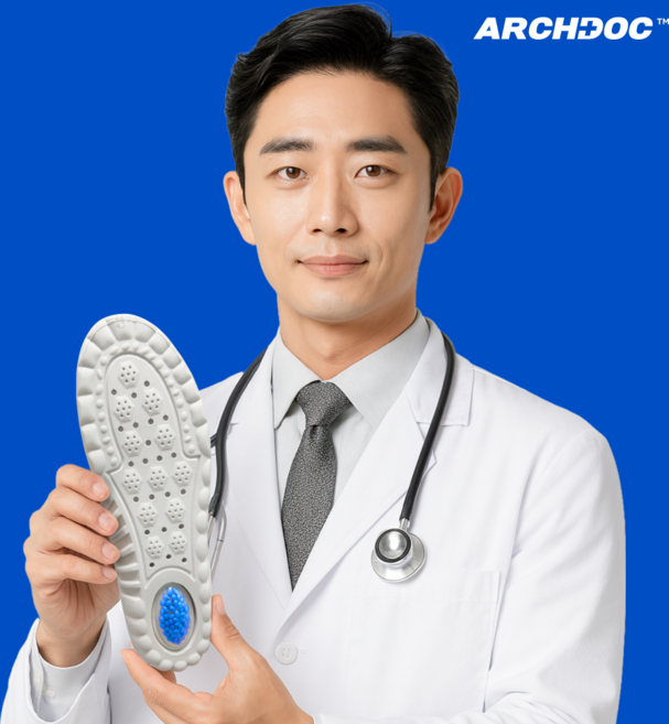 아치닥 탄탄깔창 족저근막염 충격흡수 푹신한 기능성 깔창