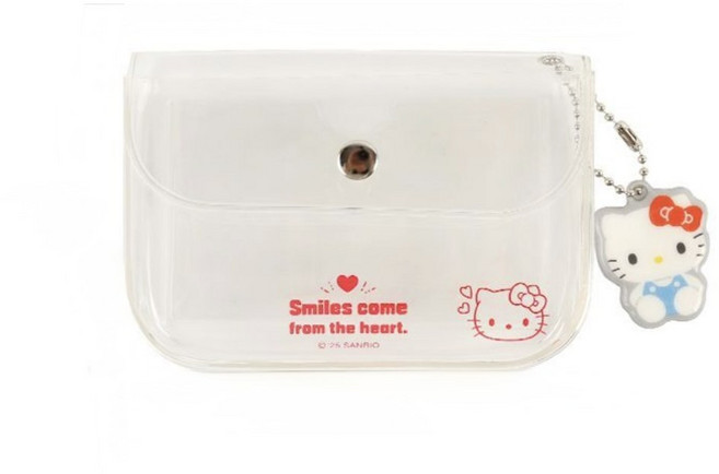 린디나 산리오 투명 카드 지갑