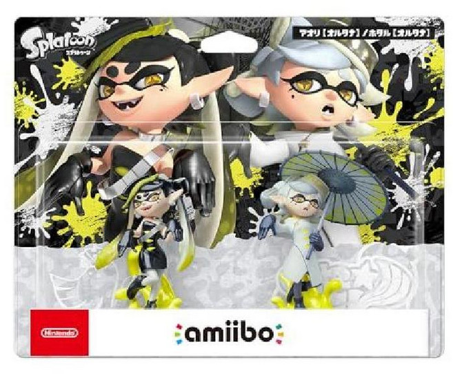 아미보 amiibo 스플래툰 아오리 호타루 얼터너티브 2종피규어세트, 기본, 1개
