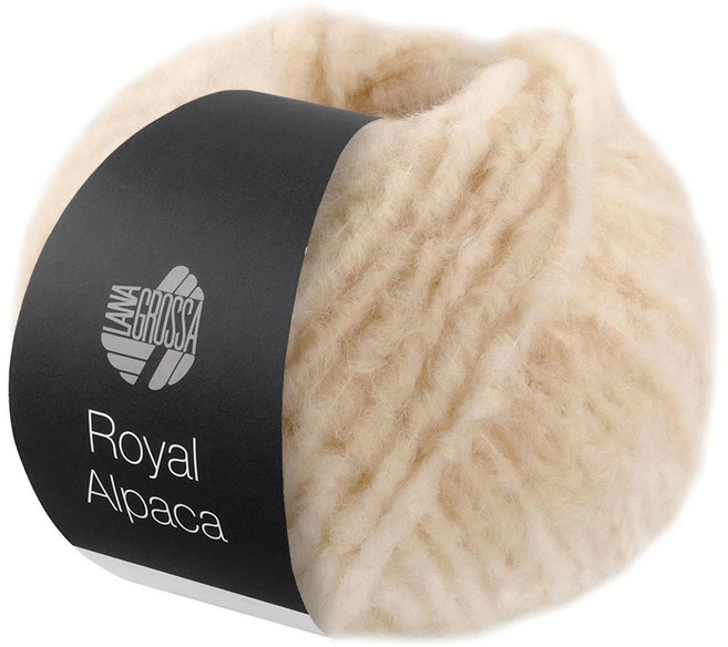 LANA GROSSA 皇族駝羊 ROYAL ALPACA 毛線球, 1個, 2