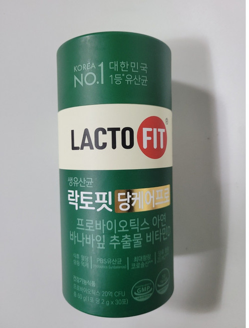하루1포 락토핏 당케어프로 혈당유산균 바나바잎 pbs유산균 라토핏 락토피 홈쇼핑 건강 정품 랏토핏 라토픽, 60g, 6박스