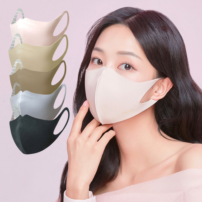 빨아쓰는마스크 천마스크 면 마스크 새부리형 트러블안나는 얼굴작아보이는, 1개