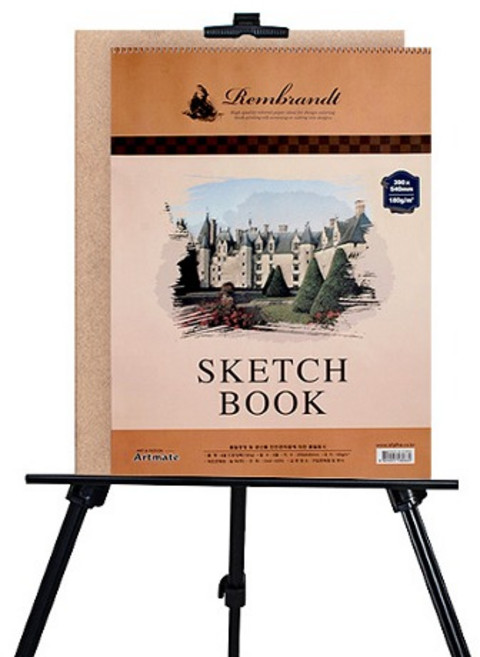 스케치세트 새한이젤SH160+화판4절+스케치북4절, 선택1:본상품선택, 선택1:본상품선택