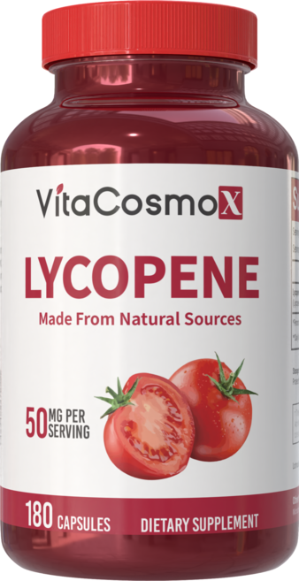 Long Life Nutri 라이코펜 50mg 180 베지캡슐, 1개, 180정