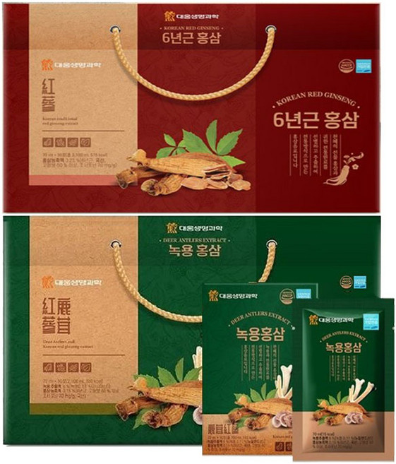 대웅생명과학 녹용홍삼 국내 70ml x30포 뉴질랜드녹용, 1개, 30회분