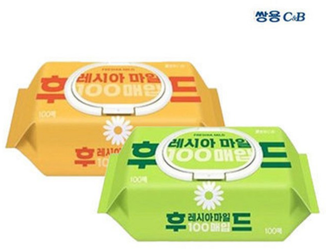 후레시아 마일드 캡형 100매입 물티슈 100매 x 10팩, 100개입, 10박스