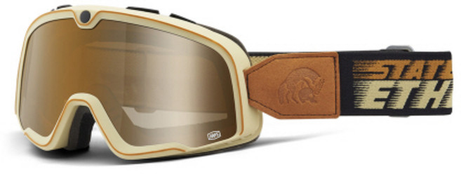 100% 바스토우 고글 스테이트 오프 에토스 - 브론즈 렌즈, 1개