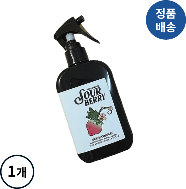 [정품배송] *스침* SCHIM 사워베리 섬유향수 스프레이 I 추가구성 싱그러운 잎 덜 익은 딸기과육향!! ++, 1개, 200ml