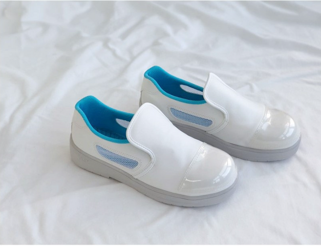 SJ-302 망사형 크린룸 안전화 제전화