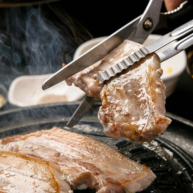 유황한돈 냉장 삼겹살 숯불용, 1개, 500g