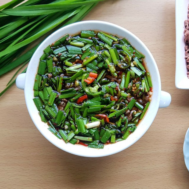 부추장 부추양념장 천연재료 간장육수 당일제조, 1세트, 330g