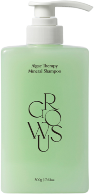 그로우어스 알게 테라피 미네랄 샴푸, 500g, 1개