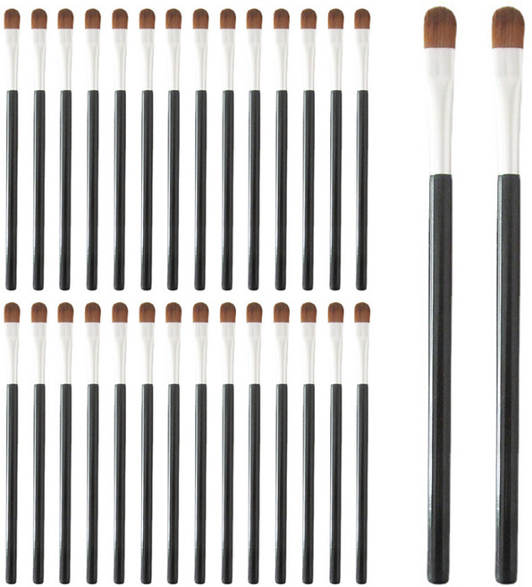 다미타니 아이섀도우 메이크업 브러시 30개 세트 OCZ0833, 블랙