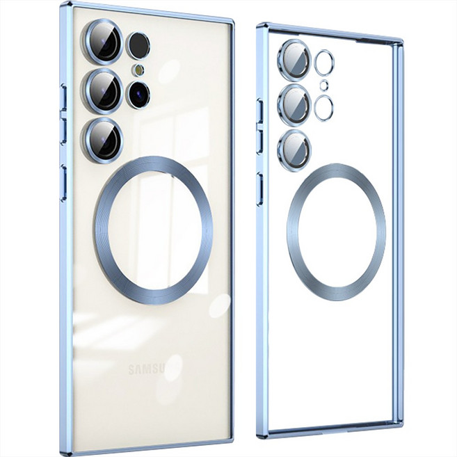 갤럭시 s25 울트라 s23 ultra 플러스 무변색 투명 맥세이프 케이스