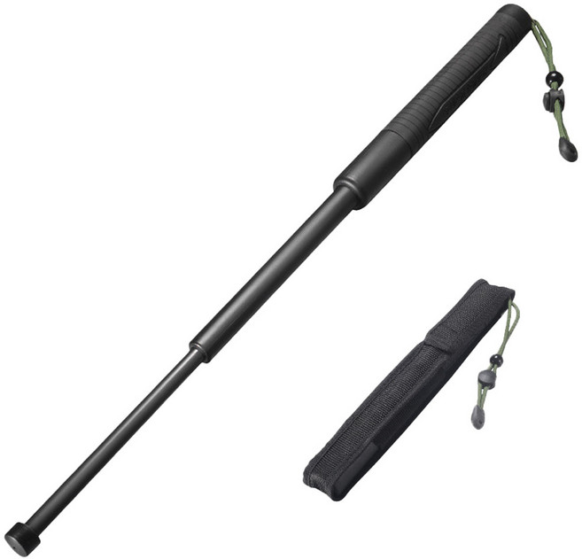 케이디 호신용 경량형 삼단봉 파우치포함, 1개